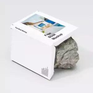 Free Unique Book Mockup